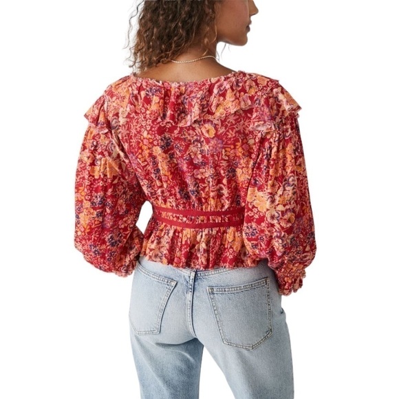 Free People | Ruffle Blouse NWT - Picture 2 of 10